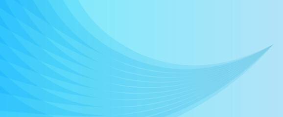 波のような青いウェーブラインのベクター背景画像