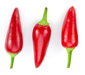 Red chili pepper isolated