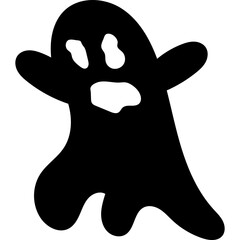 Halloween Ghost Silhouette