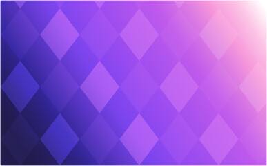 ダイヤ柄紫色グラデーション - obrazy, fototapety, plakaty
