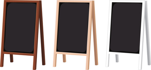 黒板立て看板 chalk board - obrazy, fototapety, plakaty