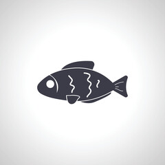 Fish icon, Fish isolated icon