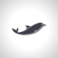 dolphin icon. dolphin isolated icon