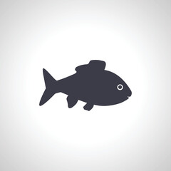 Fish icon, Fish isolated icon