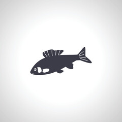 Fish icon, Fish isolated icon