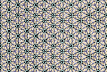 Seamless Art Texture Wallpaper Geometric Pattern.