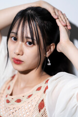 Fototapeta premium 爽やかな若い女性