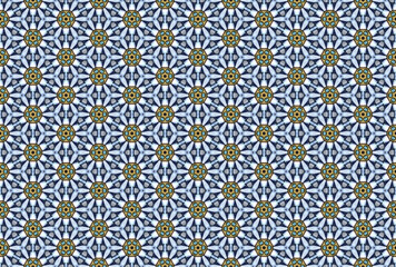 Seamless Artistic Creative Backdrop Artwork Minimal Floral Textile Fabric Texture Geometric Wallpaper Summer Vintage Modern Background Graphic Retro Print Art Design Pattern.