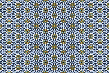 Seamless Artistic Creative Backdrop Artwork Minimal Floral Textile Fabric Texture Geometric Wallpaper Summer Vintage Modern Background Graphic Retro Print Art Design Pattern.