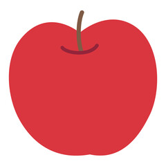 赤くて美味しそうな大きいリンゴ