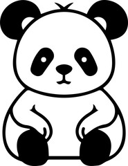 panda bear cartoon