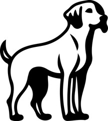 illustration of a dog