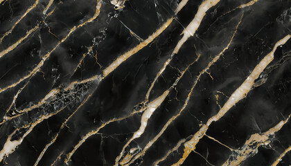 black Portoro marble with golden veins. Black golden natural texture of marble abstract black, white, gold and yellow marble. hi gloss texture of marble stone wall tiles design vector illustration.