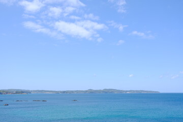 Fototapeta na wymiar 壱岐の海岸の風景