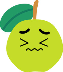Guava Face Scared