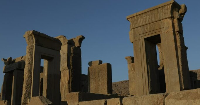 Tachara  palace of Darius in Persepolis Marvdasht Iran