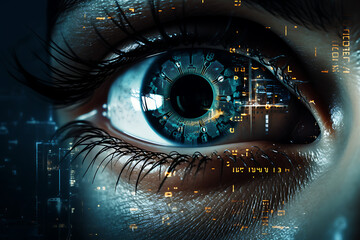 eye of the technologic world