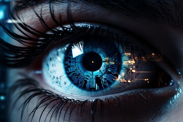 eye of the technologic world