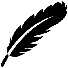 Feather Wings Vector Solid Icons 

