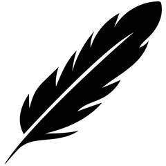 Feather Wings Vector Solid Icons 

