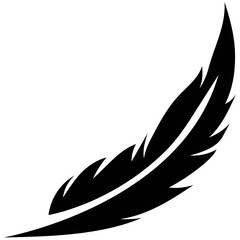 Feathers Vector Solid Icons 

