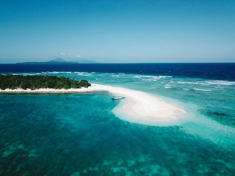 Aerial Nailaka island, Banda Neira, Maluku, Indonsia