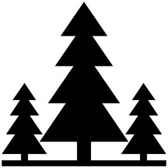 Forest Vector Solid Icons 

