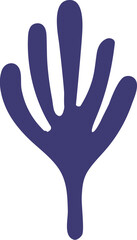 cute graphic shape element matisse style