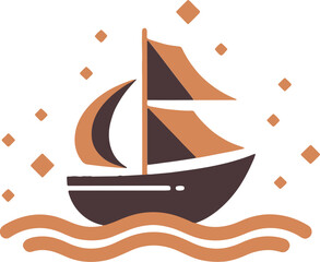 ship vector illustration