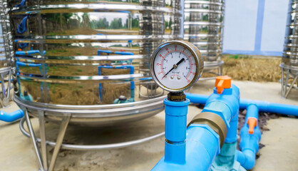 Water pressure flow guage for pipeline and valve system measurement, Engineering tool device for industry