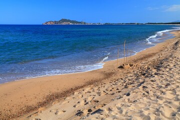 Iscrixedda beach in Sardinia, italy