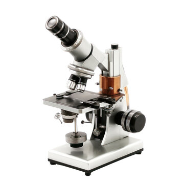 Microscope Isolated On White Background