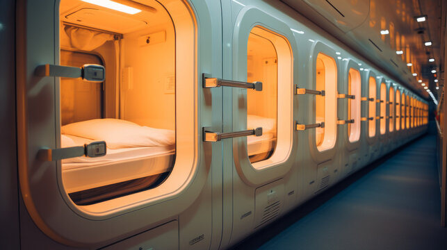 capsule hotel constellation