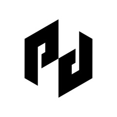 pd letter logo design