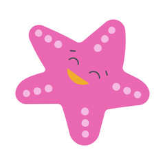 Starfish Sticker Bookmark
