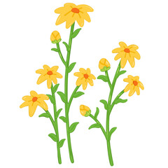 bouquet of yellow flowers