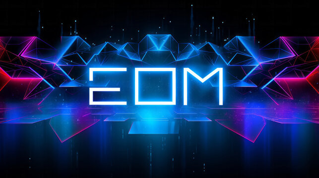 EDM Electronic Dance Music background