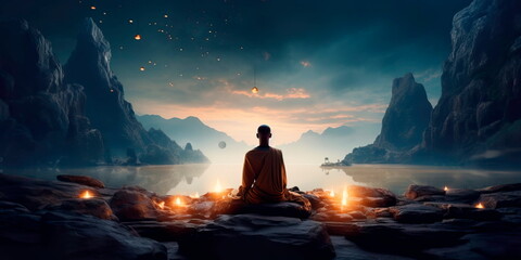 spiritual meditation and self-discovery, which helps to find answers to deep questions. Generative AI