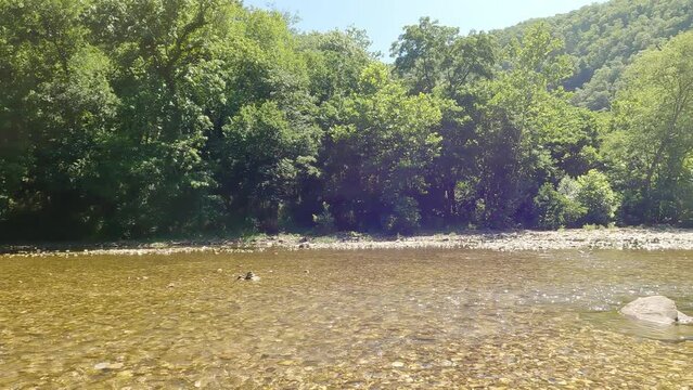 Buffalo National River - popular camping, fishing, and canoeing destination.
