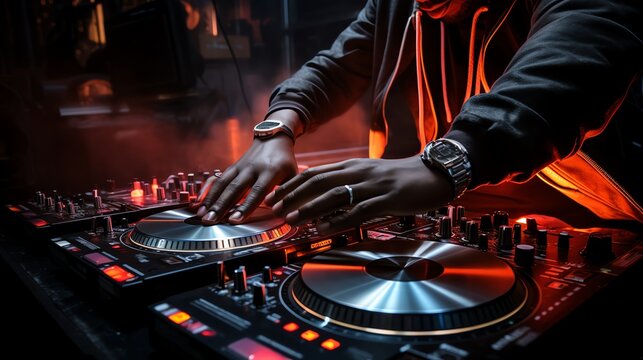 dj in action
