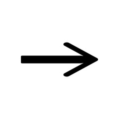 Arrow Icon on a white background. Vector illustration.