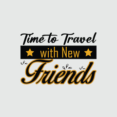 Time to Travel with New Friends