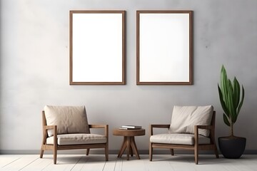 Minimal and Artistic Display Mockup, generative, ai