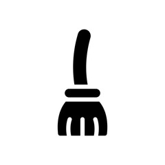 broom glyph icon