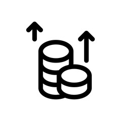 rising line icon