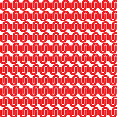 Indonesia Independence Day Pattern Seamless Background Red and White