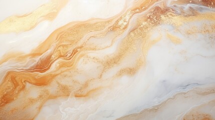 Obraz premium Abstract fluid art background beige and silver colors. Liquid marble. Acrylic painting on canvas with gray glitter and gradient. Ink beige backdrop with shiny wavy pattern
