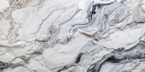 White marble patterned texture background. Natural black and white gray marbles