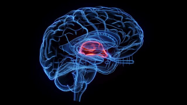 Animation of the third ventricle