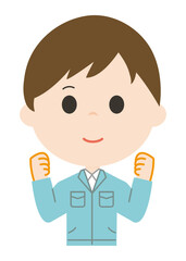 man in work clothes